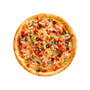 Pizza With Mushrooms